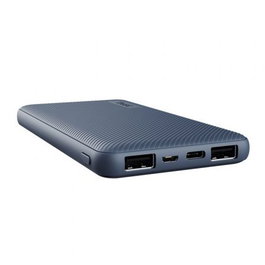 Trust Powerbank Universal Urban Primo 10000 mAh Ultrafina Urban Primo Puertos USB-A y USB-C Color Azul 25028